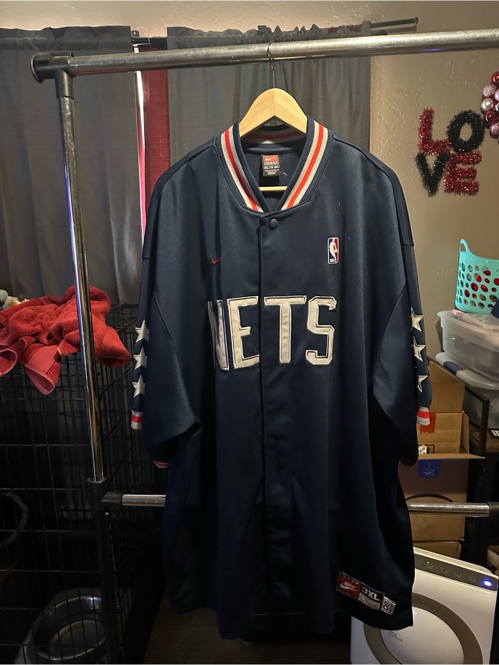 Nets Jersey men’s 3xl Nike.